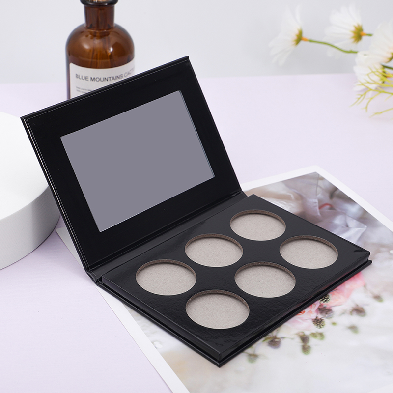 Thincen - M6r Hot Selling Custom Eye Shadow Palette Pigmented Cosmetics Private Label 6 Colors DIY Eyeshadow Palette DIY eyeshadow platte 24