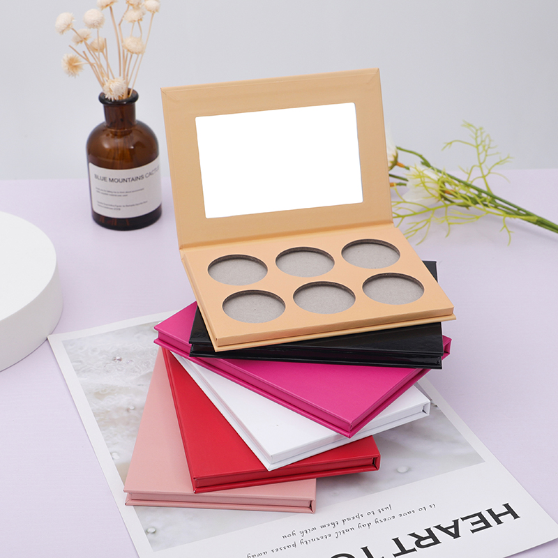 Thincen - M6r Hot Selling Custom Eye Shadow Palette Pigmented Cosmetics Private Label 6 Colors DIY Eyeshadow Palette DIY eyeshadow platte 20