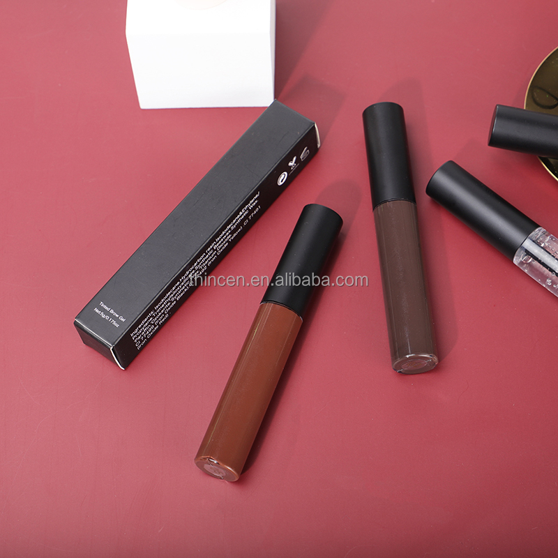 Прозорий гель для брів з пензликом, відтінок для брів, приватна торгова марка 14