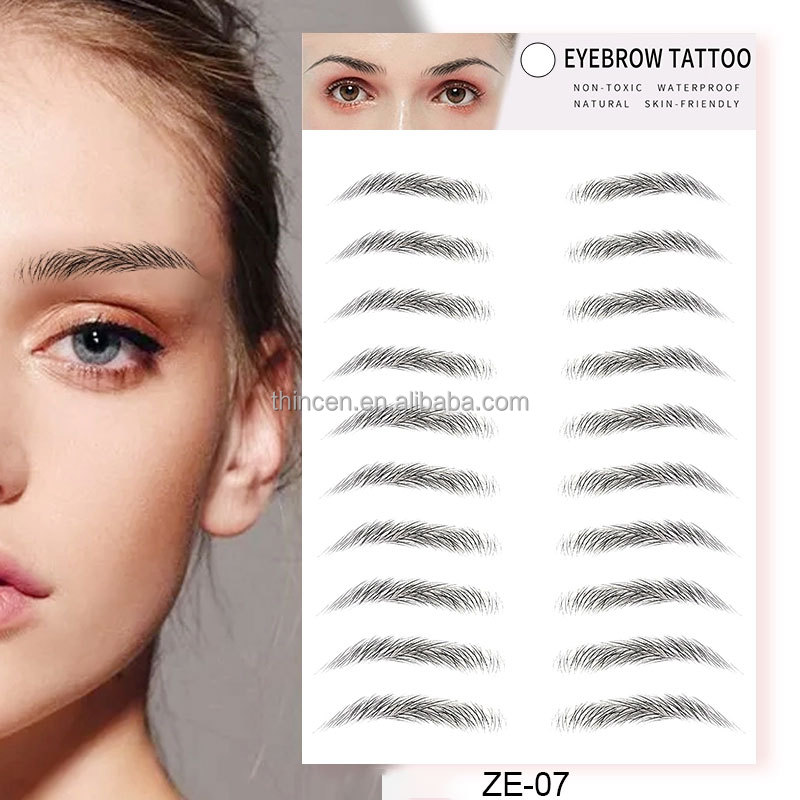 Thincen - Wholesale Private Label Tatoo Sticker Eyebrow Eyebrow 26