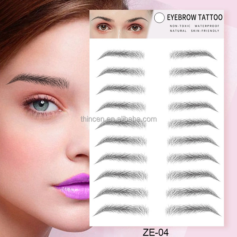 Thincen - Wholesale Private Label Tatoo Sticker Eyebrow Eyebrow 20