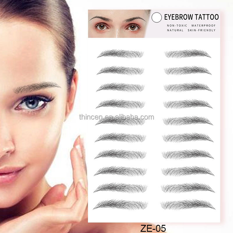 Thincen - Wholesale Private Label Tatoo Sticker Eyebrow Eyebrow 22