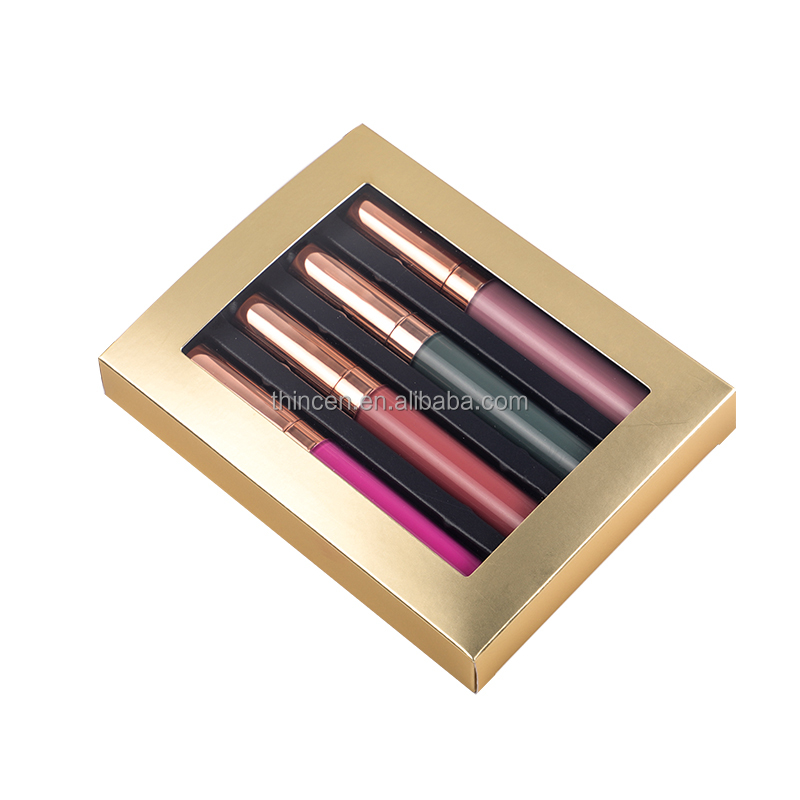 4PCS Custom Matte Liquid Lipstick Private Label Lipstick Set1 8