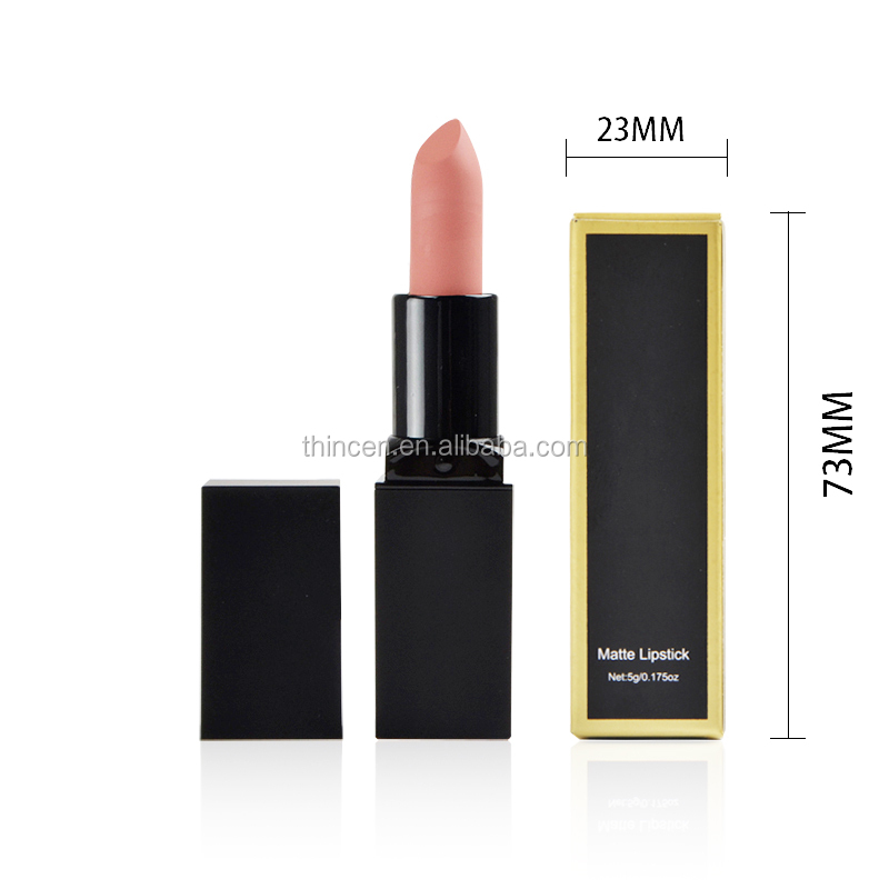 Thincen - Factory Price OEM Private Label 20 Colors Waterproof Cream Custom Matte Lipstick Lipstick&Lipgloss 20
