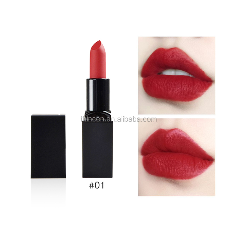 Thincen - Factory Price OEM Private Label 20 Colors Waterproof Cream Custom Matte Lipstick Lipstick&Lipgloss 12