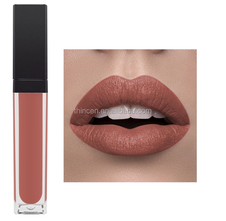 Thincen - High Quality Make Your Own Lip Gloss Private Label Matte Liquid Lipstick Lipstick&Lipgloss 12
