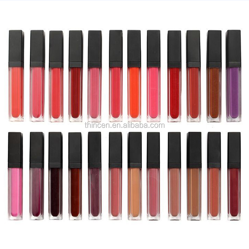 Thincen - Custom Makeup Matte Liquid Lipstick Private Label Matte Lipstick Waterproof Vegan Cruelty Free Lipstick&Lipgloss 18