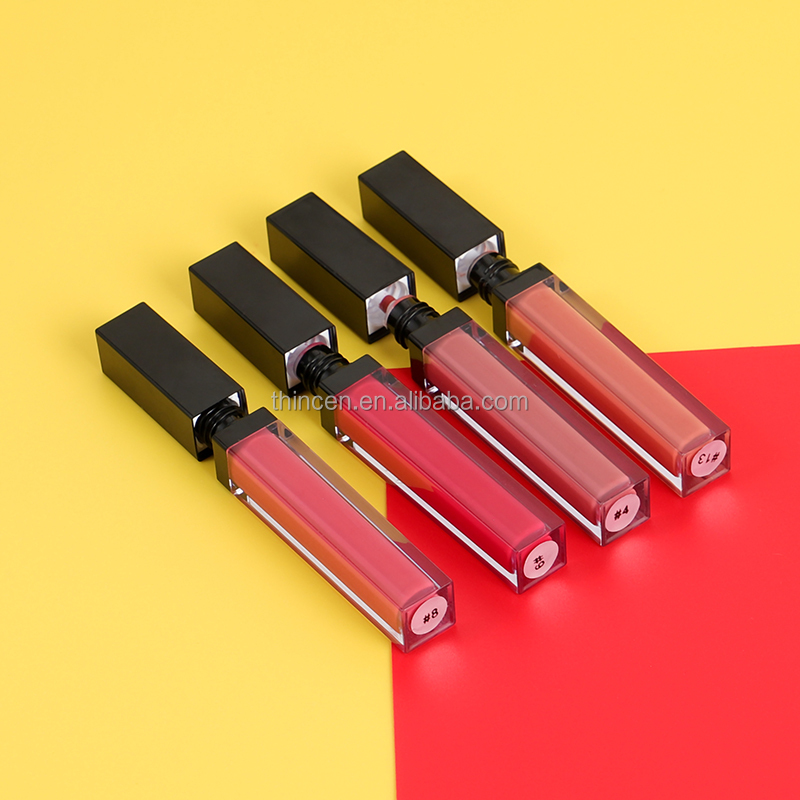 Thincen - Create Your Logo Lip Makeup Line Pinky Red Glossy Nude Lip Gloss Lipgloss Vendor Lipstick&Lipgloss 20