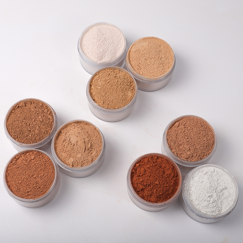 PL-2r Private Label Face Makeup Loose Powder Custom Logo 9 Colors Matte Foundation Oil control setting Loose Powder 34
