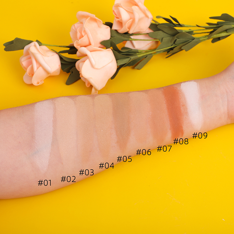PL-2r Private Label Face Makeup Loose Powder Custom Logo 9 Colors Matte Foundation Oil control setting Loose Powder 30