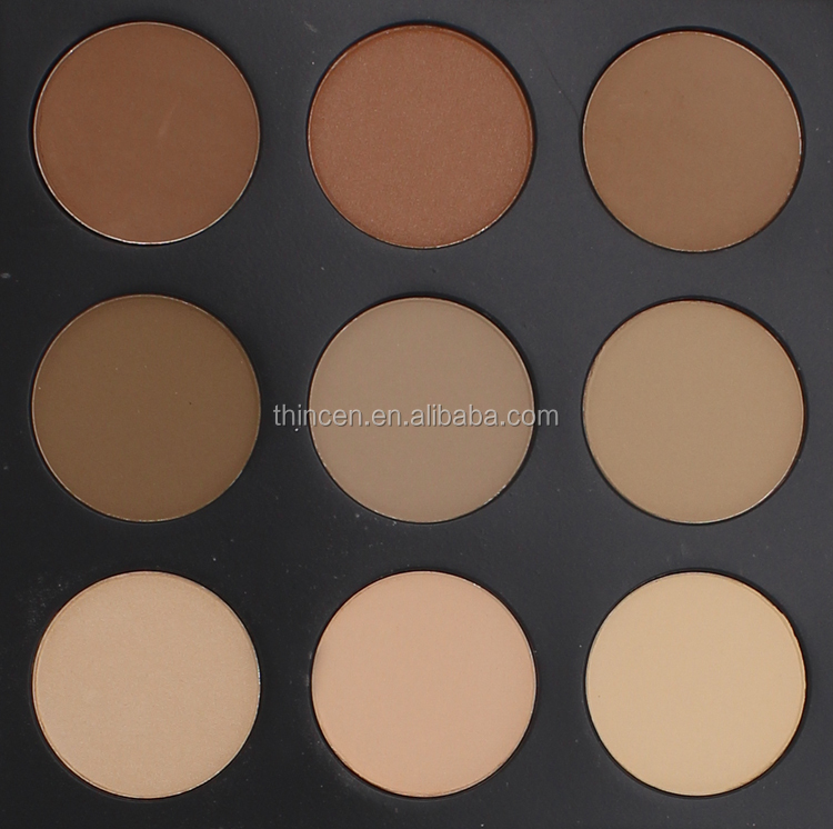 Thincen - Make your own brand 9color contour waterproof face powder Contour 18