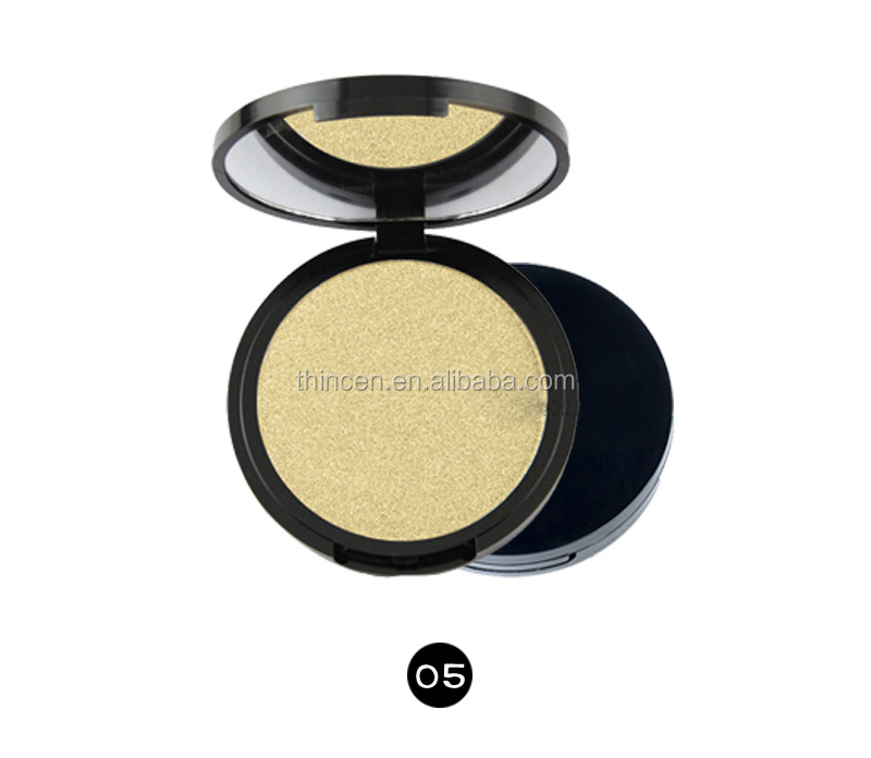 1 Single Color With Mirror Private Label Highlighter Powder Makeup 18