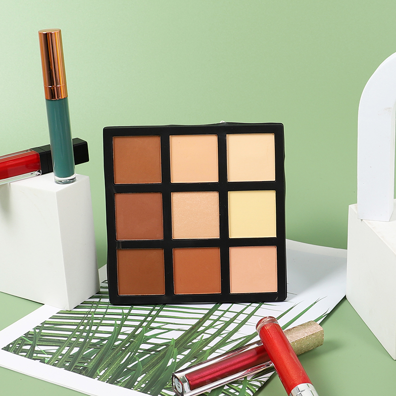 Thincen - 9Cr Hot Selling High Pigmented Contour Bronzer 9 Colors Matte Face Powder Palette With Private Label Contour 20