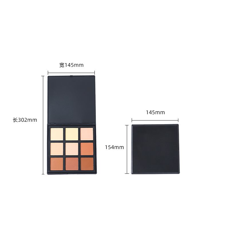 Thincen - 9Cr Hot Selling High Pigmented Contour Bronzer 9 Colors Matte Face Powder Palette With Private Label Contour 26