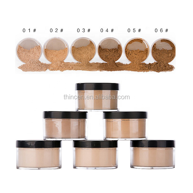 Thincen - Best Selling 6 Color Private Label Face Makeup Loose Setting Powder Face Powder 10
