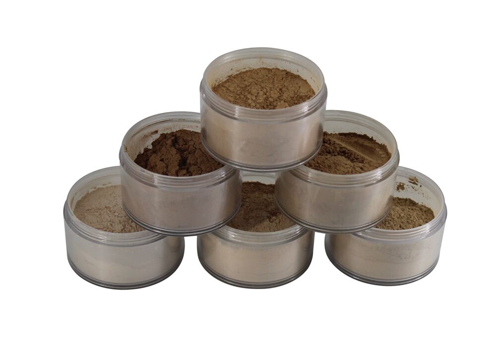 Cosmetico per il trucco del viso in polvere libera, confezione singola, con etichetta privata 12