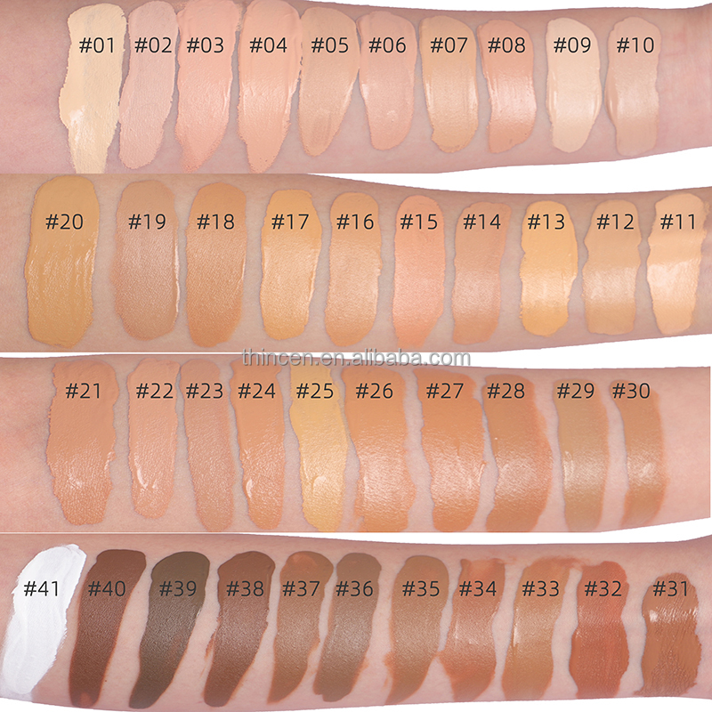 Waterproof Natural Makeup Custom Liquid Foundation Manufacturer 10