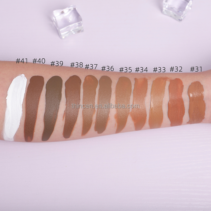 Waterproof Natural Makeup Custom Liquid Foundation Manufacturer 16