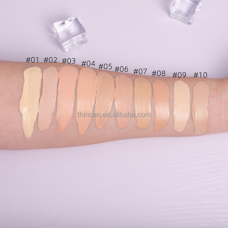 Waterproof Natural Makeup Custom Liquid Foundation Manufacturer 8