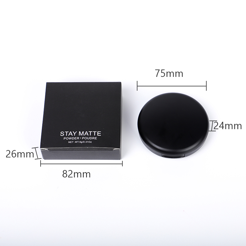 Thincen - Cipria compatta per il trucco viso sbiancante impermeabile e anti-olio 24