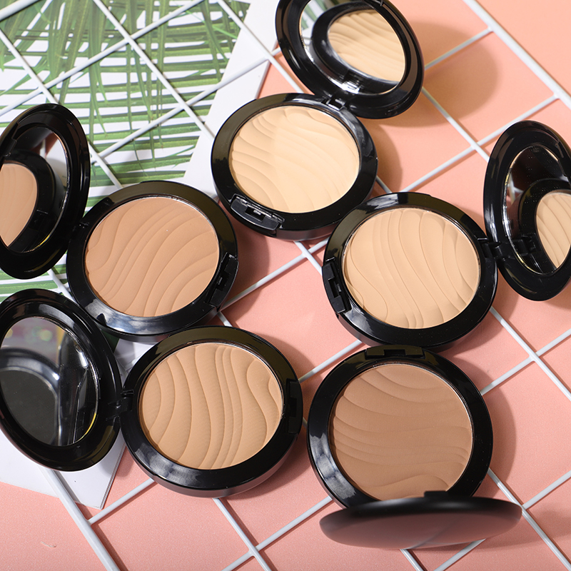 Thincen - Cipria compatta per il trucco viso sbiancante impermeabile e anti-olio 14