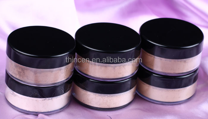 Thincen - 6color Wholesale Cosmetic Pearl Loose Private Make Up Face Powder Face Powder 24