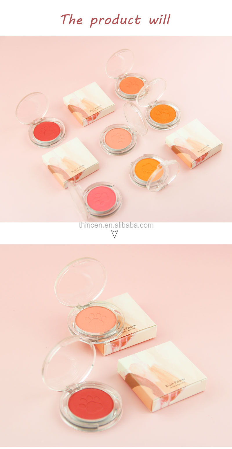 Best Selling Monochrome Blush Makeup Blush Private Label Blush Manufacturer - Thincen 15
