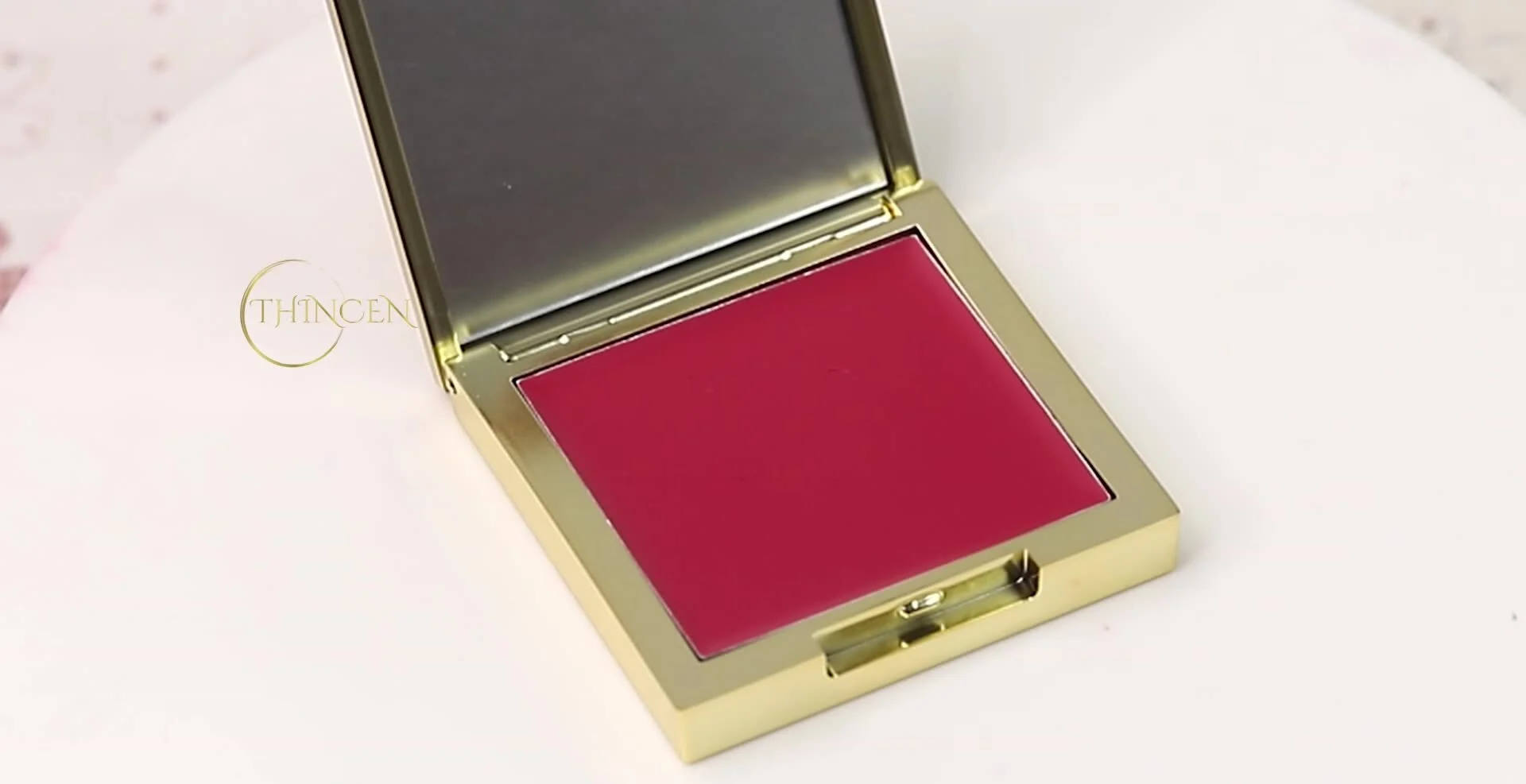 Thincen - Easy To Makeup Luxury Private Label Vegan Nude Cream Blush Compact Blush 1