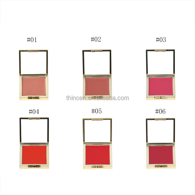 Thincen - 2021 New Trendy No Logo 6 Colors Private Label Cream Blush Blush 8