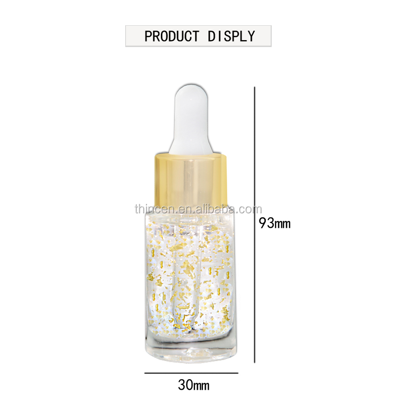 Thincen - Custom Cream Pure Gold Foil Oem Whitening Moisturizing 24k Gold Face Serum Skin Care 11