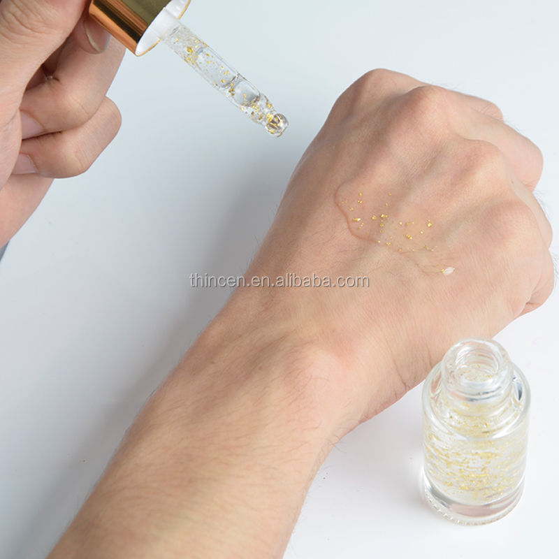New Arrivals High Quality Anti Aging Moisturizing 24k Gold Face Serum Private Label 21