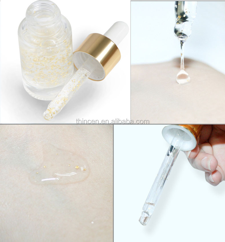 New Arrivals High Quality Anti Aging Moisturizing 24k Gold Face Serum Private Label 17