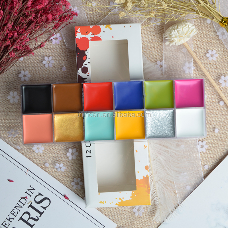 Colorful Makeup Face Paint Kit Body Painting Supplies 26