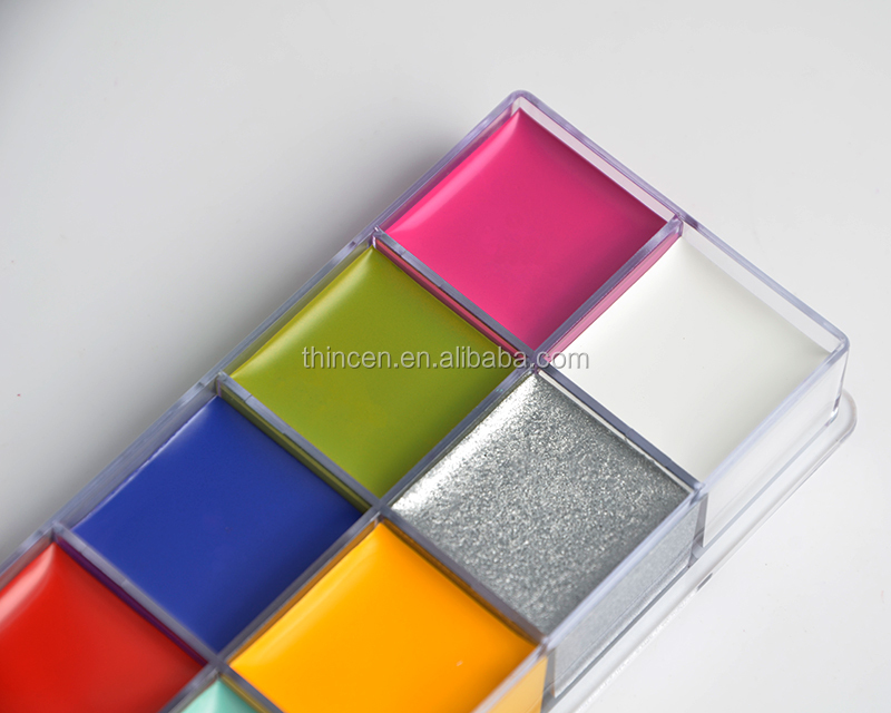 Colorful Makeup Face Paint Kit Body Painting Supplies 16