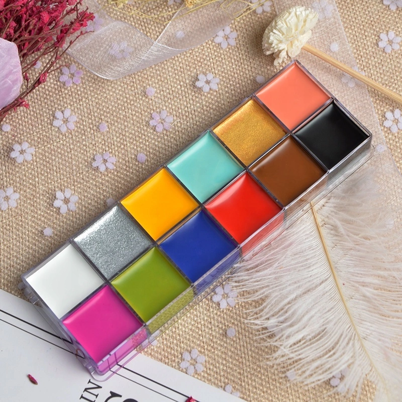 Colorful Makeup Face Paint Kit Body Painting Supplies 1