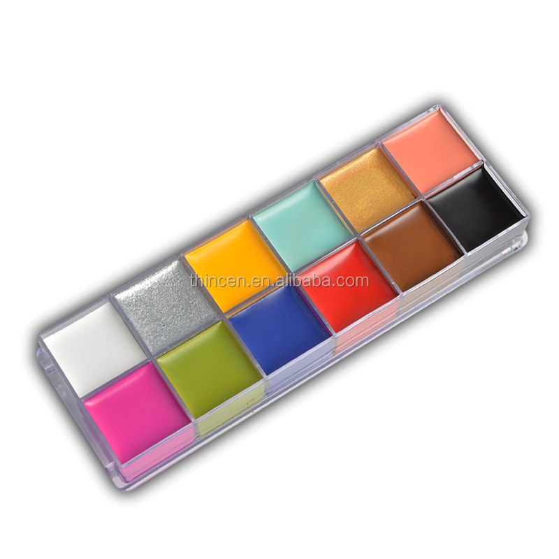 Colorful Makeup Face Paint Kit Body Painting Supplies 14
