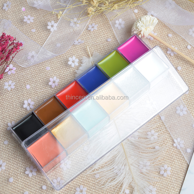 Colorful Makeup Face Paint Kit Body Painting Supplies 24