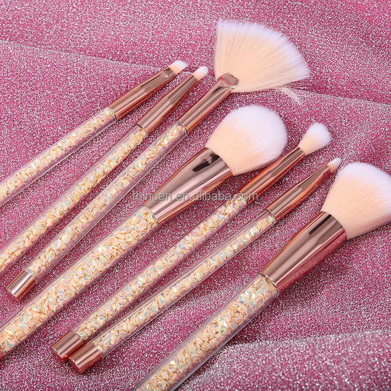 Thincen - New Arrival High Quality 7 PCS Private Label Makeup Brush Sets Beauty Tools 22