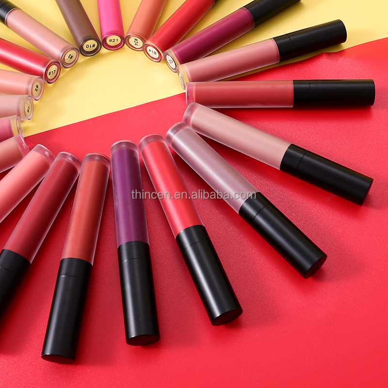 Thincen - New Arrival Private Label Velvet Liquid Matte Lipstick OEM Available Lipstick&Lipgloss 18