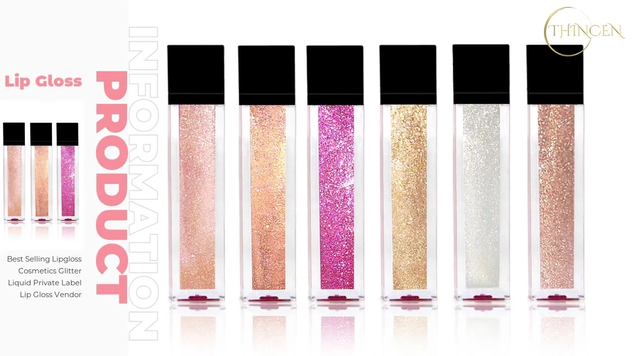 Lip Gloss Cosmetics Glitter Liquid Private Label Lip Gloss Supplier 1