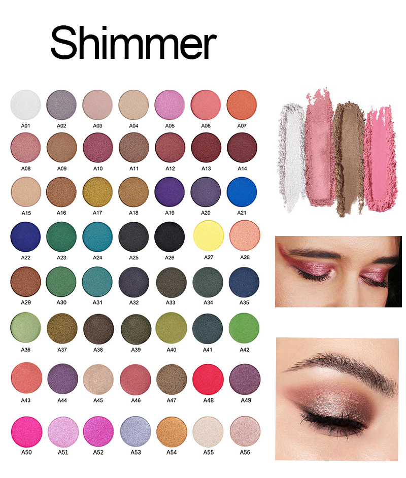High Pigment Eyeshadow Palette Customized 15 Colors4