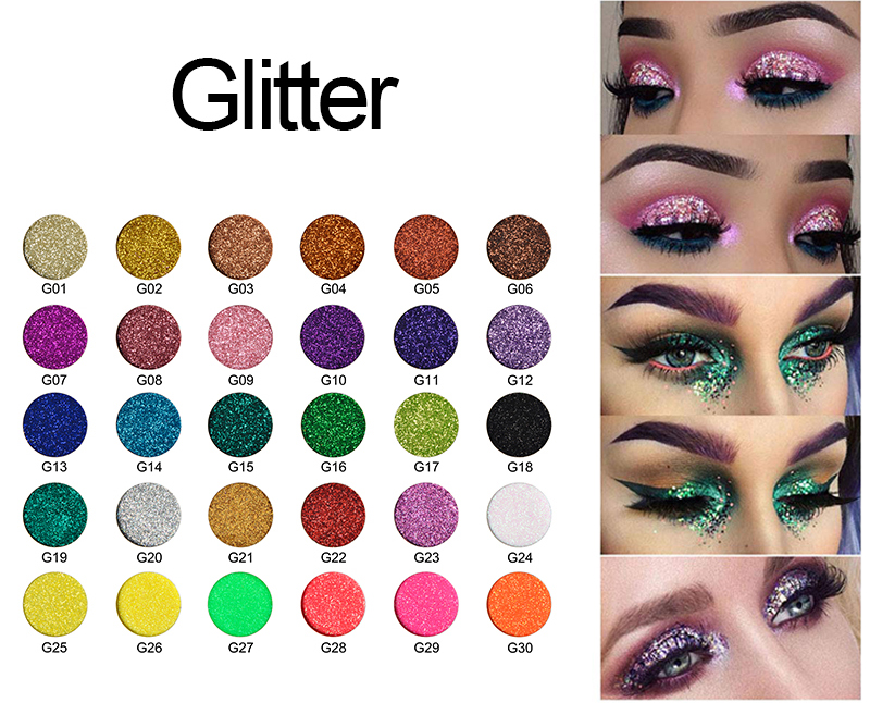 High Pigment Eyeshadow Palette Customized 15 Colors3