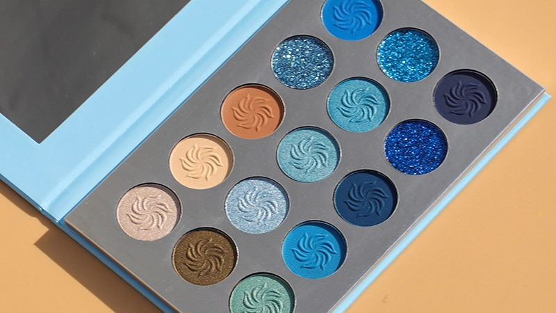 High Pigment Eyeshadow Palette Customized 15 Colors 1