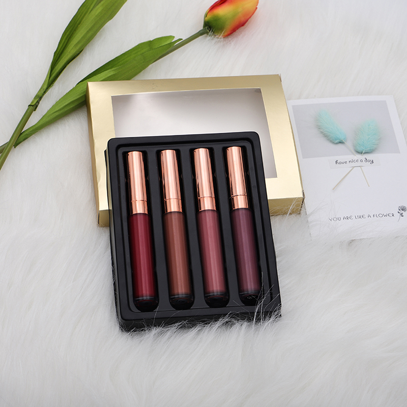 Custom Liquid Lip Stick Waterproof Matte Lipstick Set 5