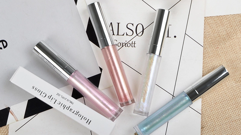 Holographic moisturizing lip gloss supplier 1