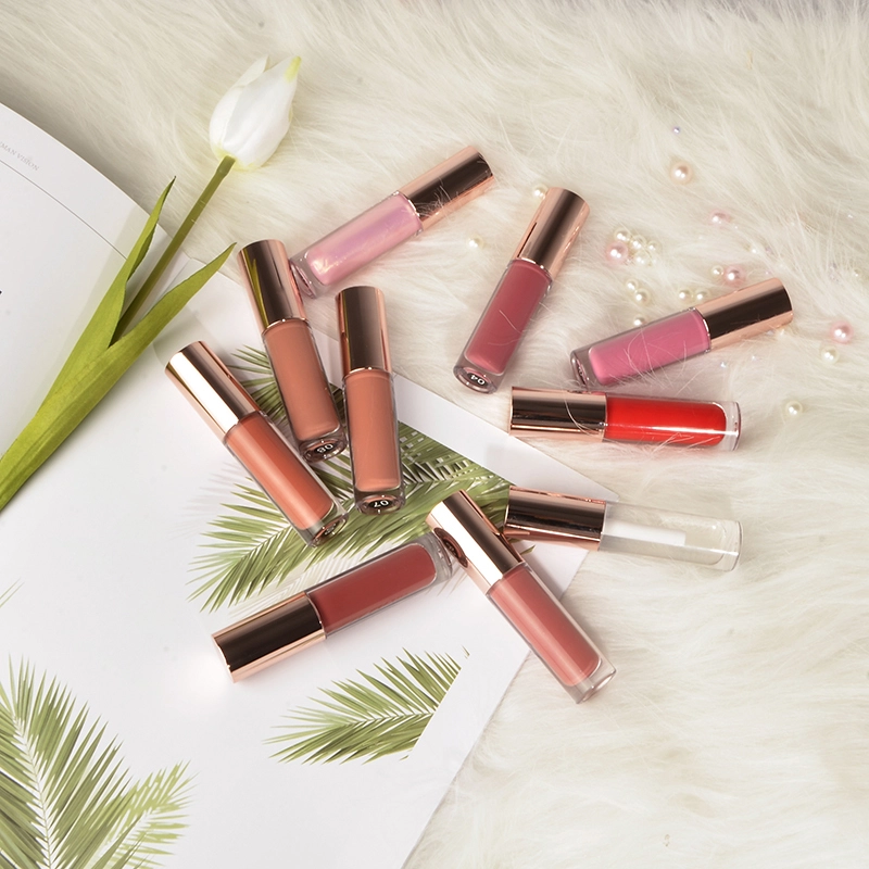 How to customize private label 10 color lip gloss? 1