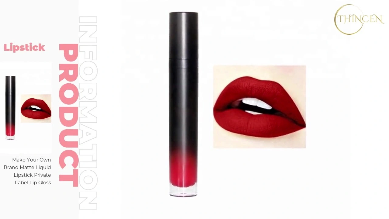 Make Your Own Brand Matte Liquid Lipstick Private Label Lip Gloss 1