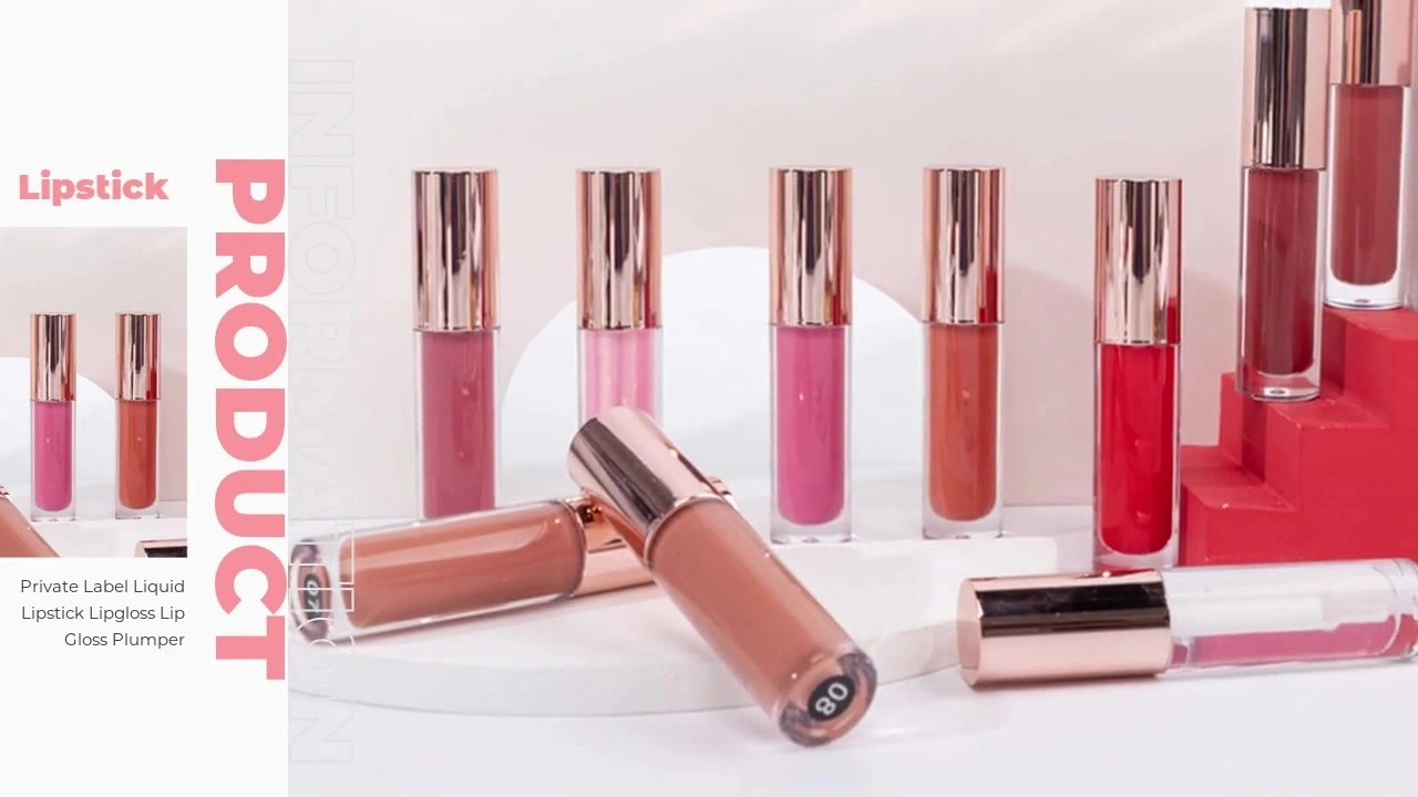 Private Label Liquid Lipstick Lipgloss Lip Gloss Plumper 1
