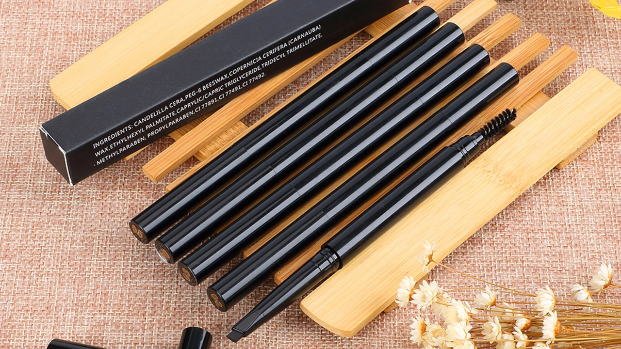 5 Colors Long Lasting Waterproof Microblade Eyebrow Pencil Without Logo 1