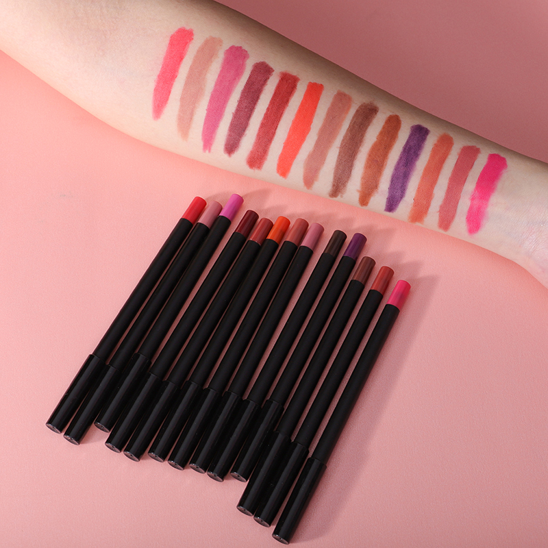 13 Colors Waterproof Matte Cream Lip Liner Private Label Manufacturer 4